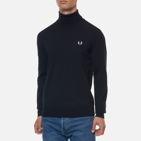 Мужская водолазка Fred Perry Roll-Neck Black
