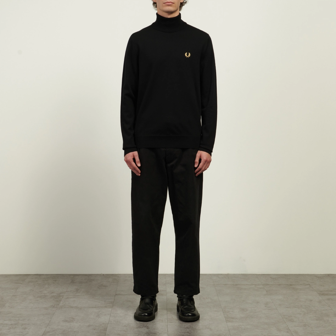 Fred Perry Мужской свитер Roll Neck