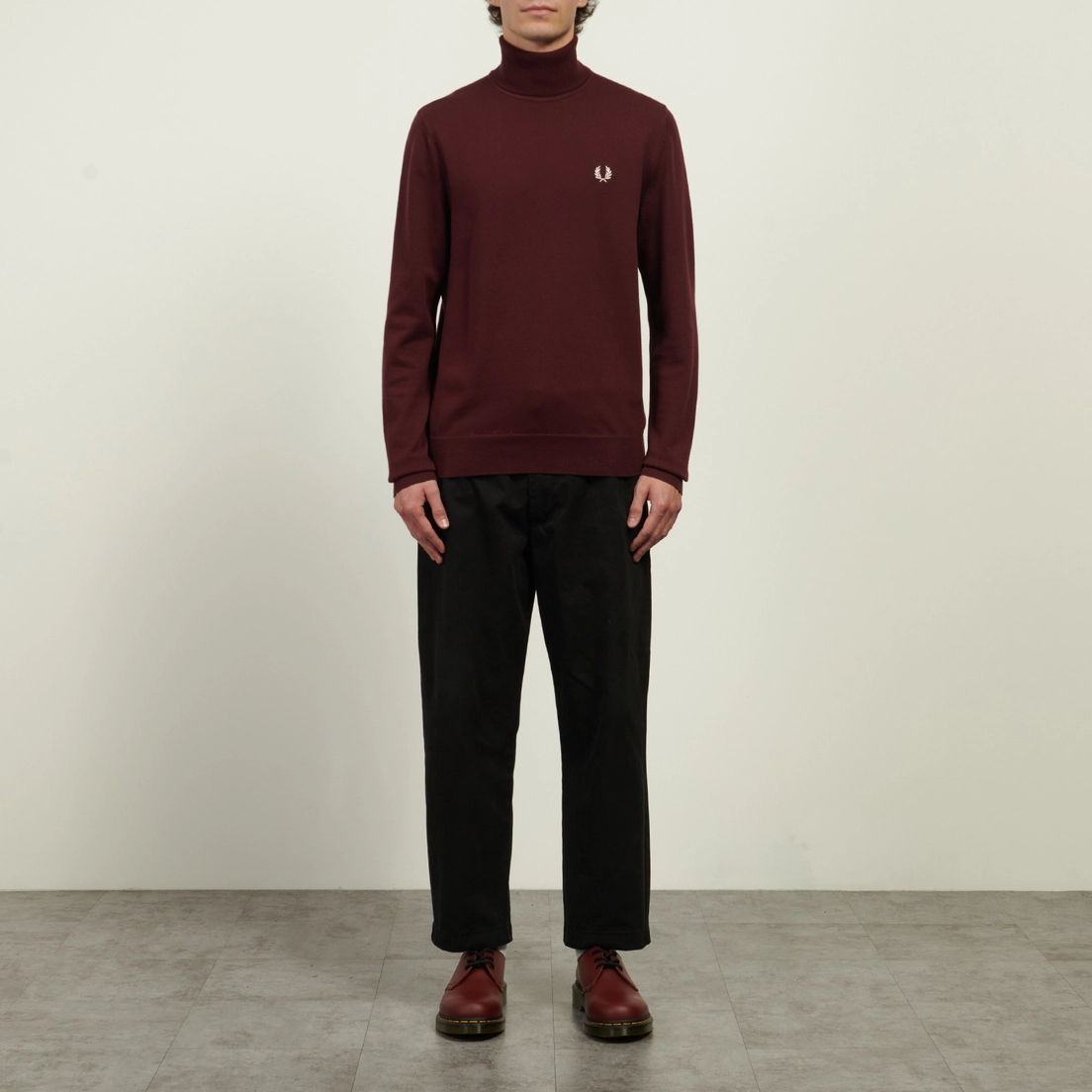 Fred Perry Мужской свитер Roll Neck