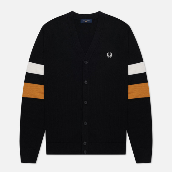 Мужской кардиган Fred Perry Tipped Sleeve Black