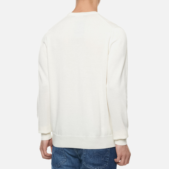Мужской свитер Fred Perry Classic Crew Neck Ecru