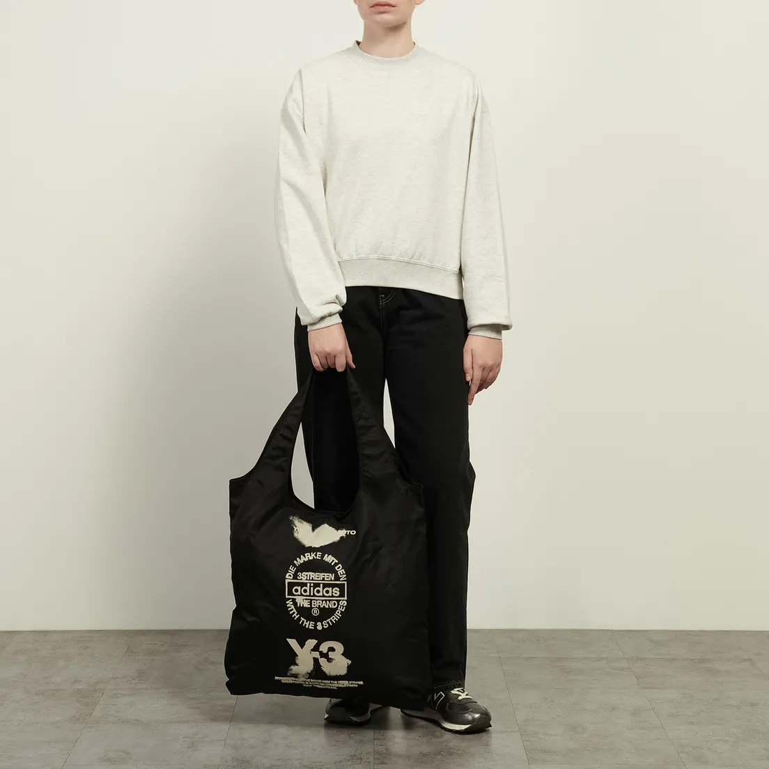Y-3 Сумка Tote Stacked Logo