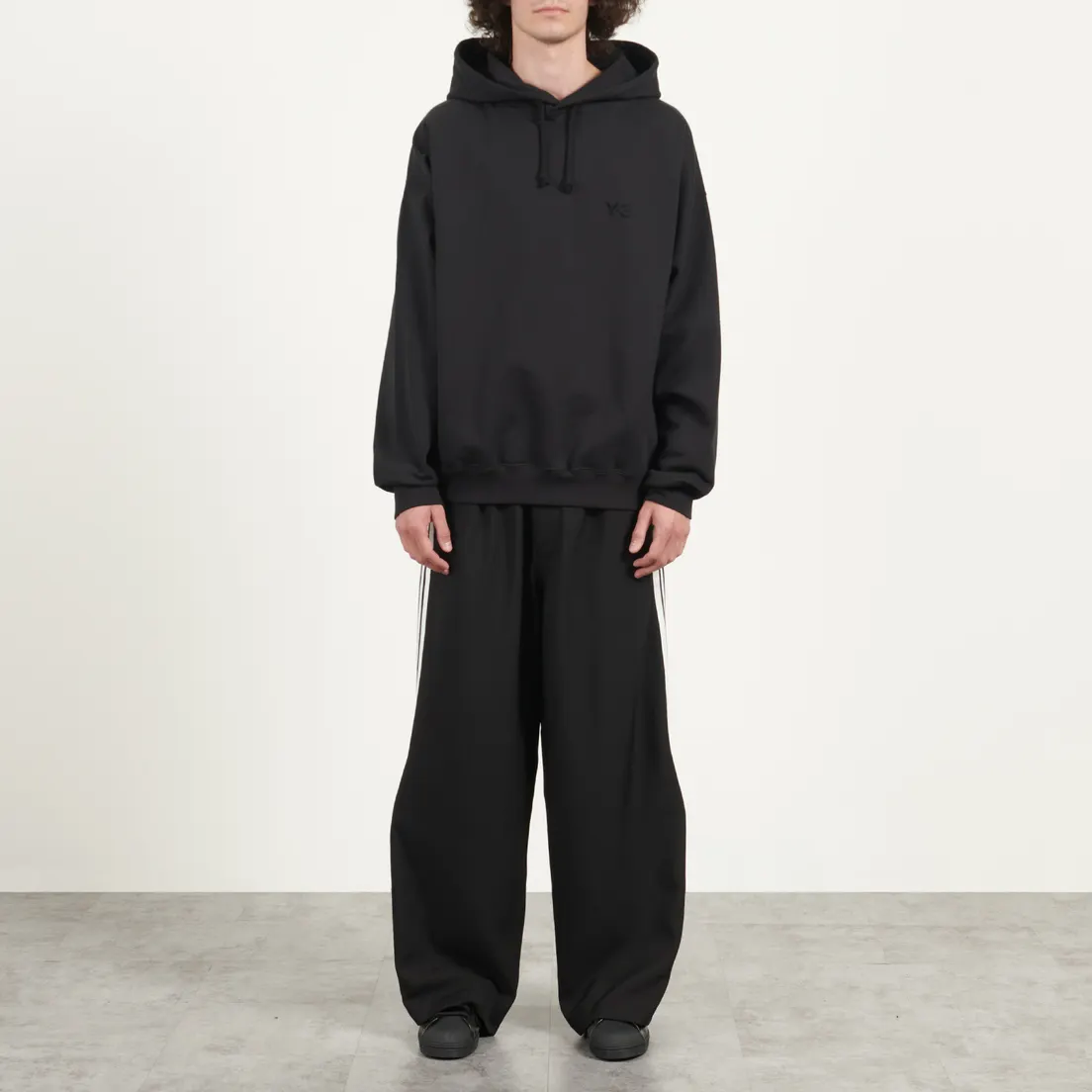 Y-3 Мужская толстовка Brushed Terry Oversized Hoodie