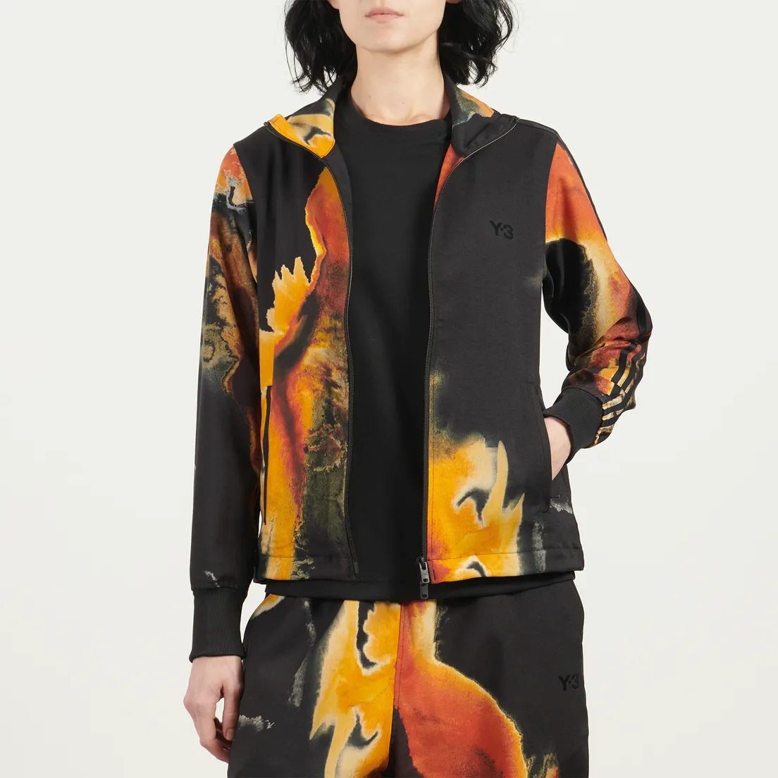 Y-3 Женская олимпийка Graphic Amber Ink Track