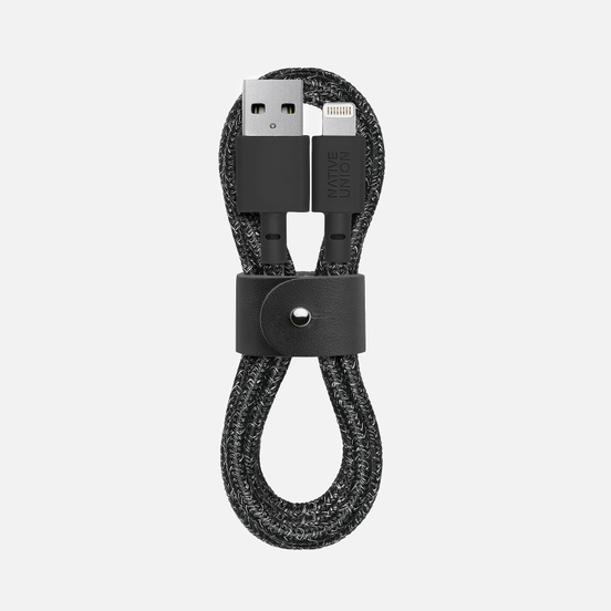 Кабель Native Union Belt Apple Lightning 1.2m Cosmos Black