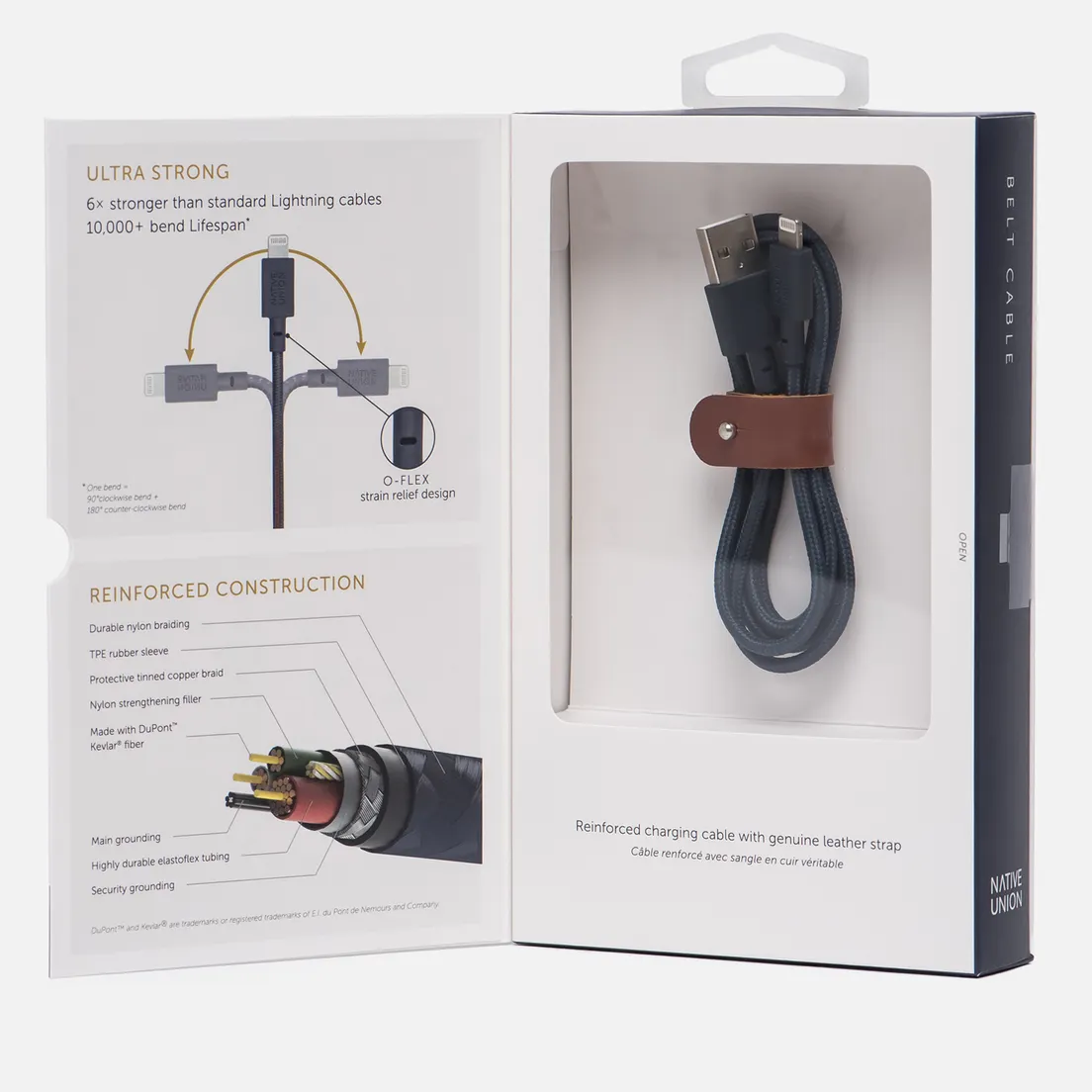 Native Union Кабель Belt Apple Lightning 1.2m