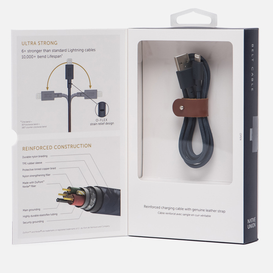 Кабель Native Union Belt Apple Lightning 1.2m Marine