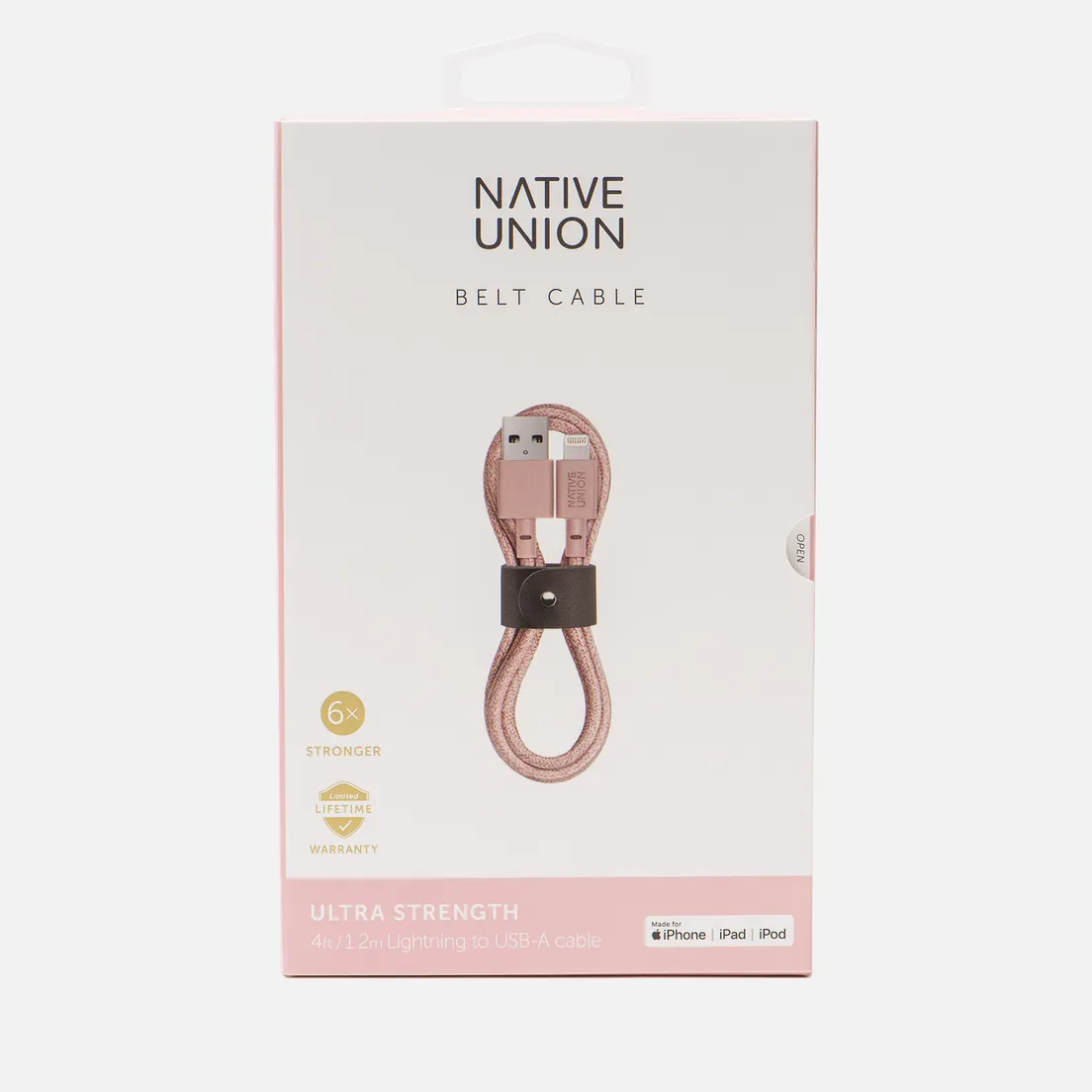 Native Union Кабель Belt Apple Lightning 1.2m