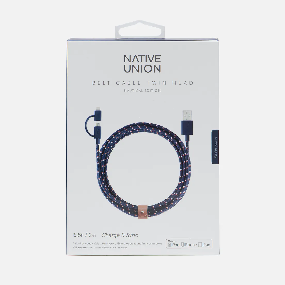 Native Union Кабель Belt Apple Lightning 2m