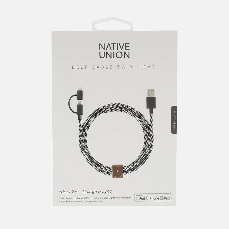 Native Union Кабель Belt Apple Lightning 2m