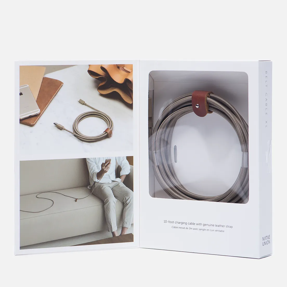 Native Union Кабель Belt Apple Lightning 3m