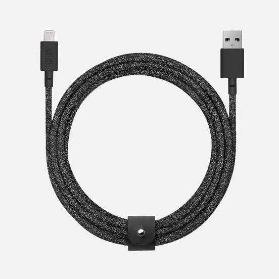 Кабель Native Union Belt Apple Lightning 3m Cosmos Black