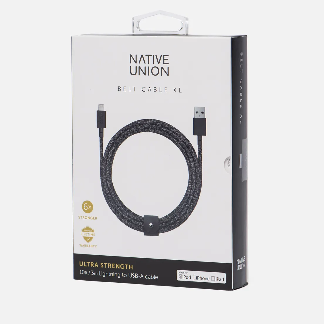 Native Union Кабель Belt Apple Lightning 3m