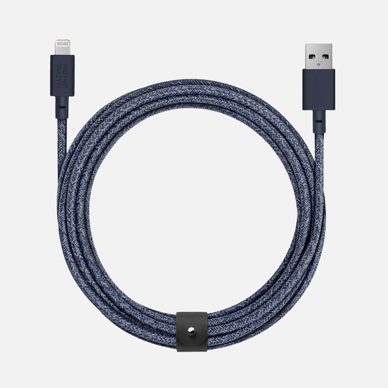 Кабель Native Union Belt Apple Lightning 3m Indigo