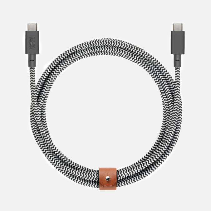 Native Union Belt USB Type-C/USB Type-C кабель native union belt c zeb 2 4 м зебра