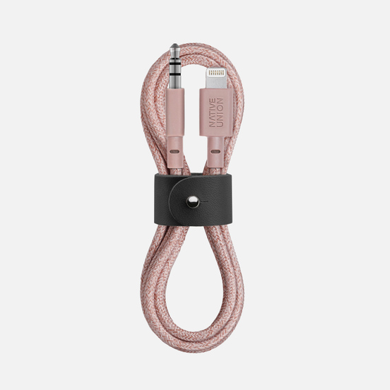 Кабель Native Union Lightning/3.5mm 1.2m Rose