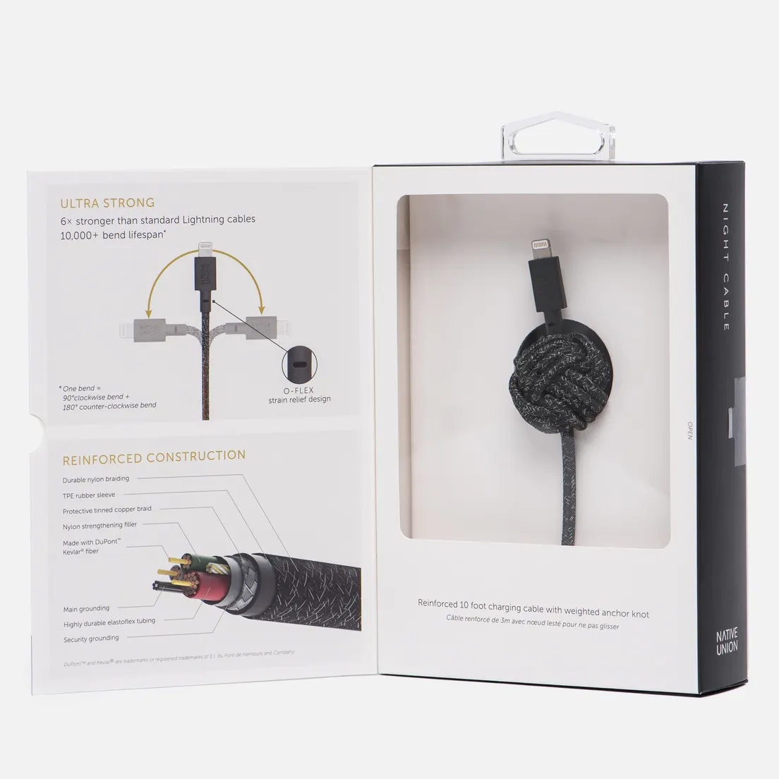 Native Union Кабель Night Apple Lightning 3m