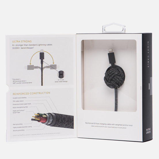 Кабель Native Union Night Apple Lightning 3m Cosmos Black