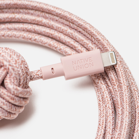 Кабель Native Union Night Apple Lightning 3m Rose