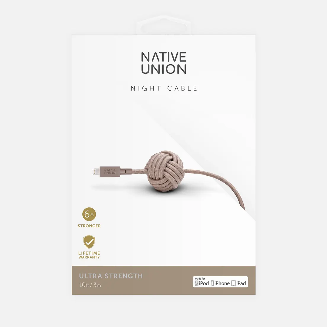 Native Union Кабель Night Apple Lightning 3m