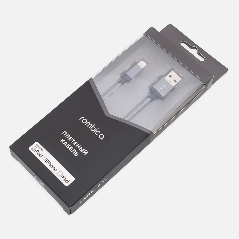 Rombica Кабель Digital IB-03 USB/Lightning 1m