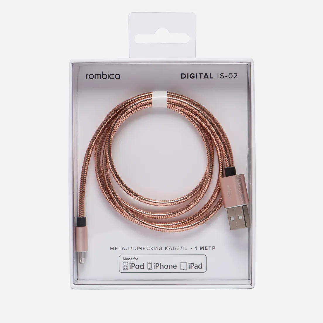 Rombica Кабель Digital IS-02 USB/Lightning 1m