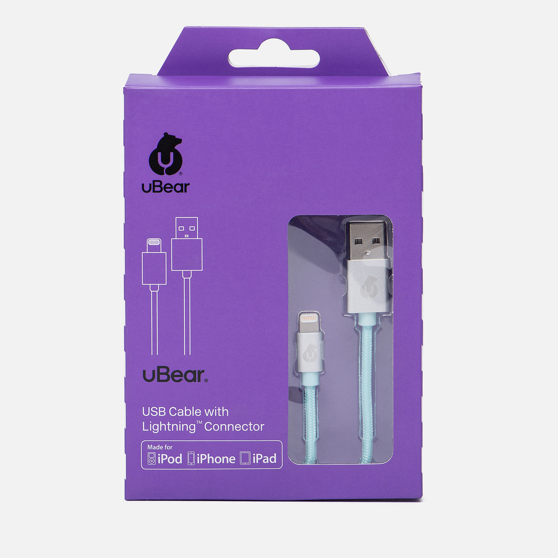 uBear Кабель MFI Lightning USB 1m