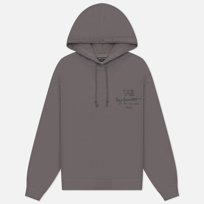 Мужская толстовка Y-3 Graphic Brushed Terry Regular Hoodie