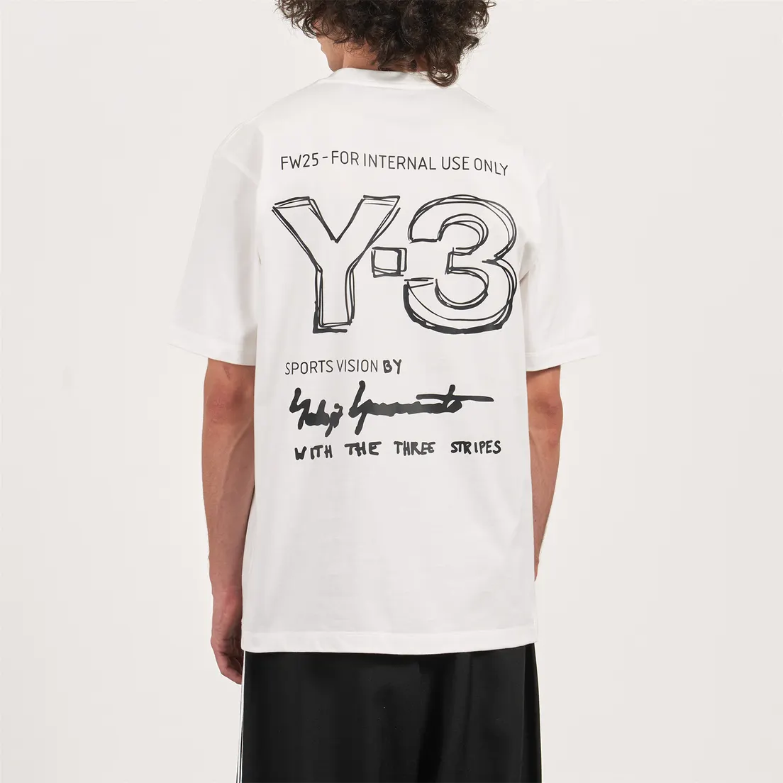 Y-3 Мужская футболка Graphic FW25 Back