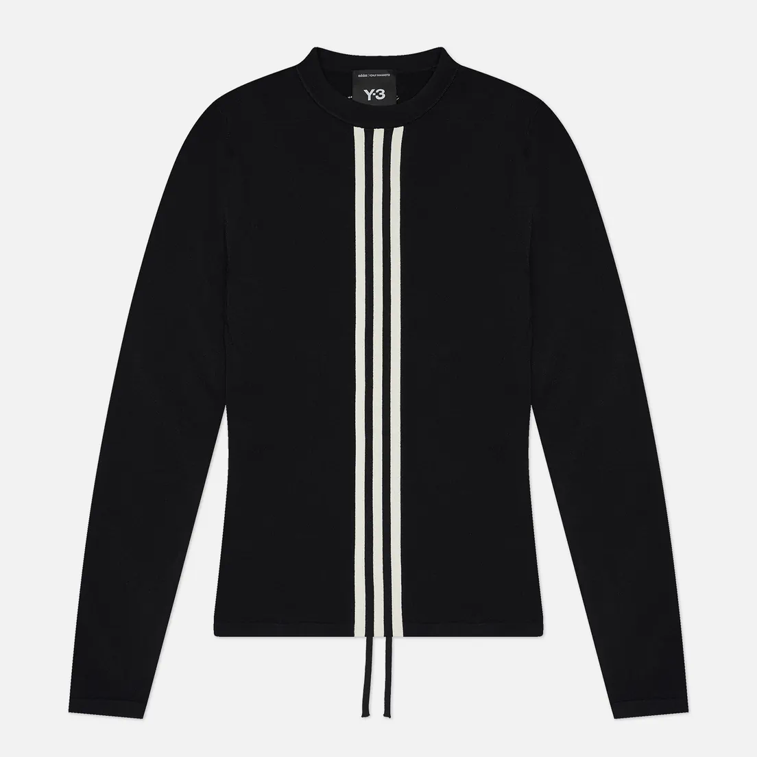 Y-3 Женский лонгслив 3-Stripes Tight Fit
