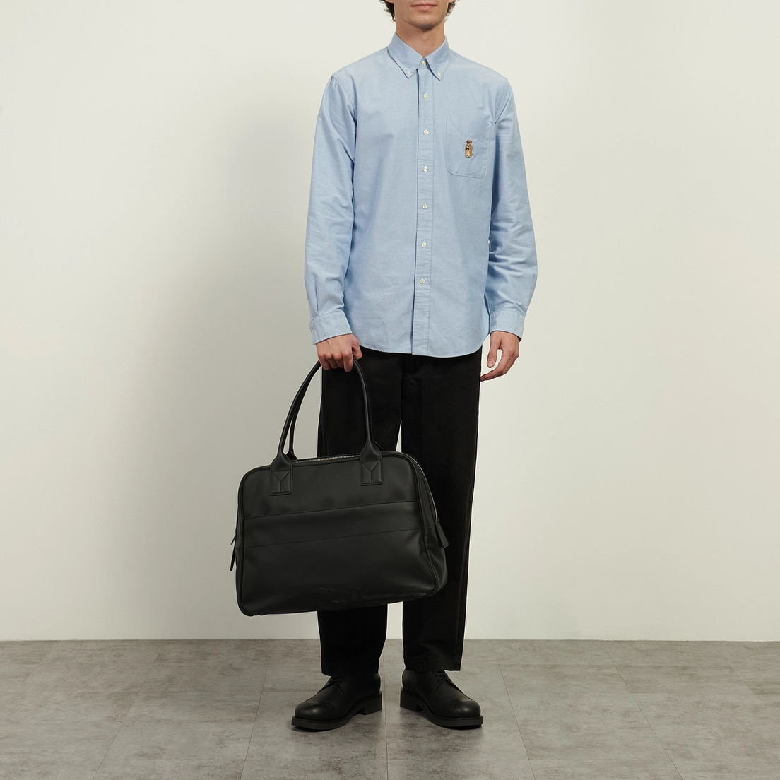 Y-3 Сумка Leather Airliner