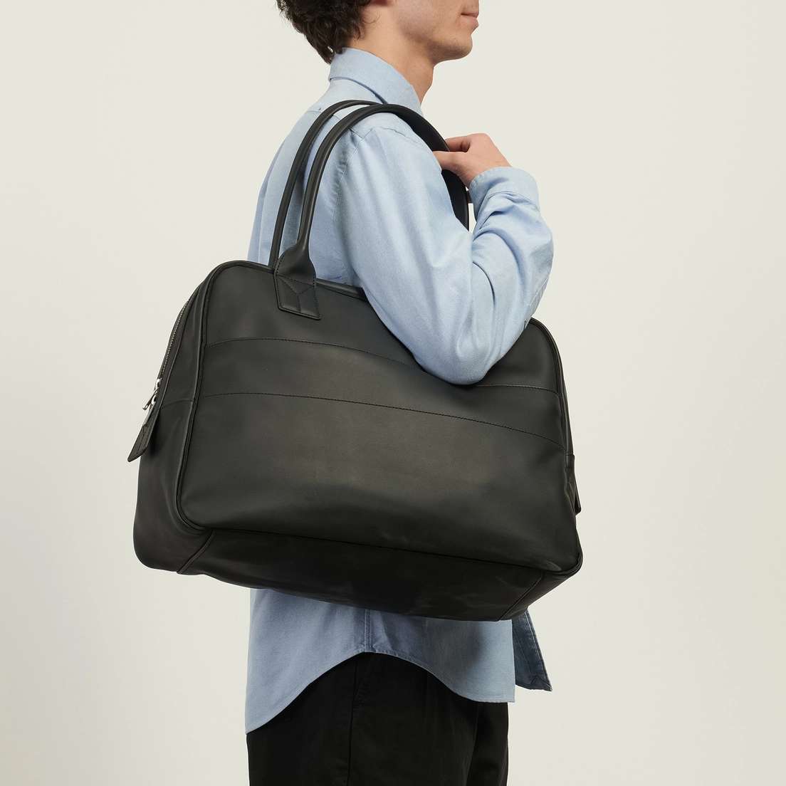 Y-3 Сумка Leather Airliner