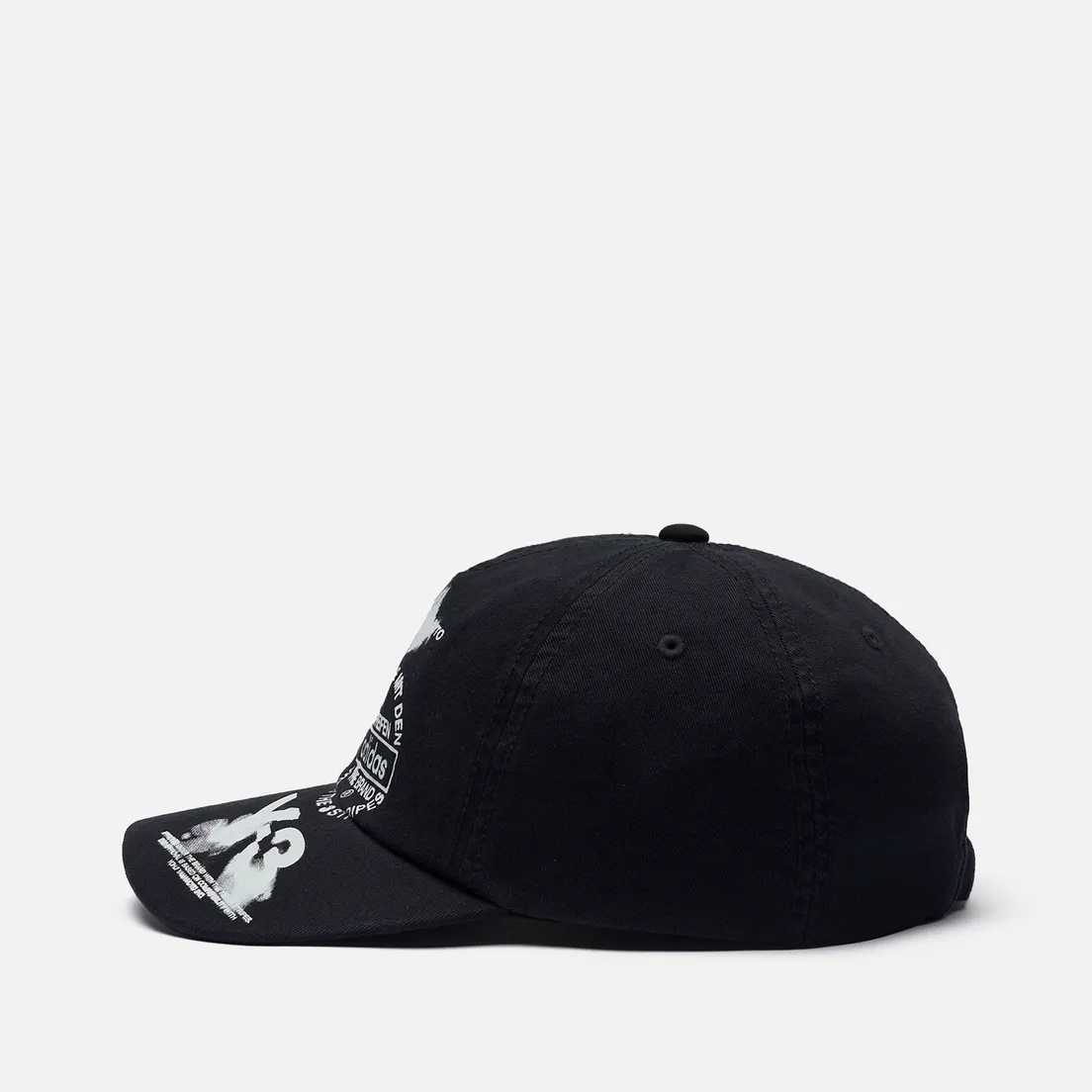 Y-3 Кепка Graphic Stacked Logo