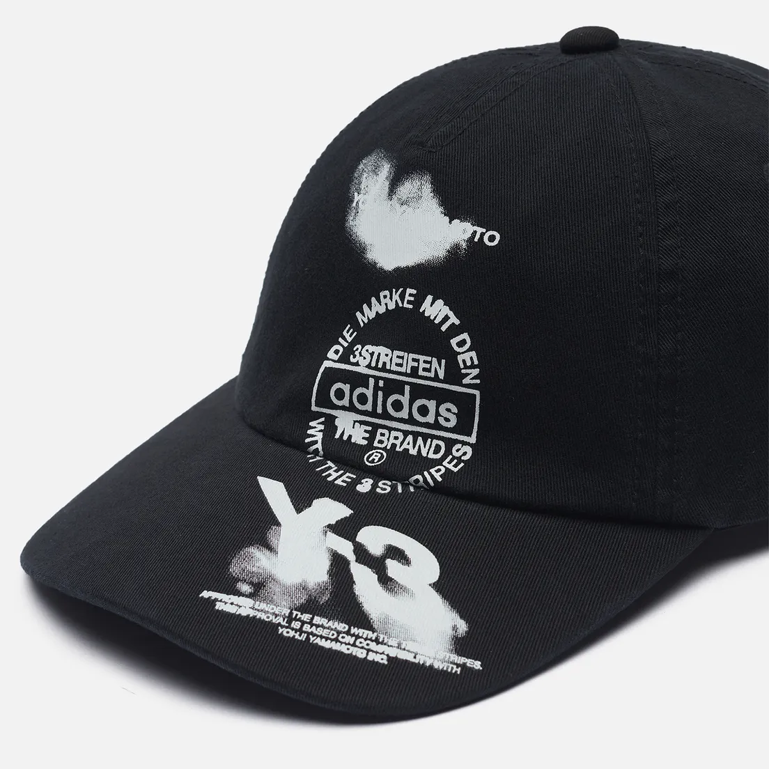 Y-3 Кепка Graphic Stacked Logo