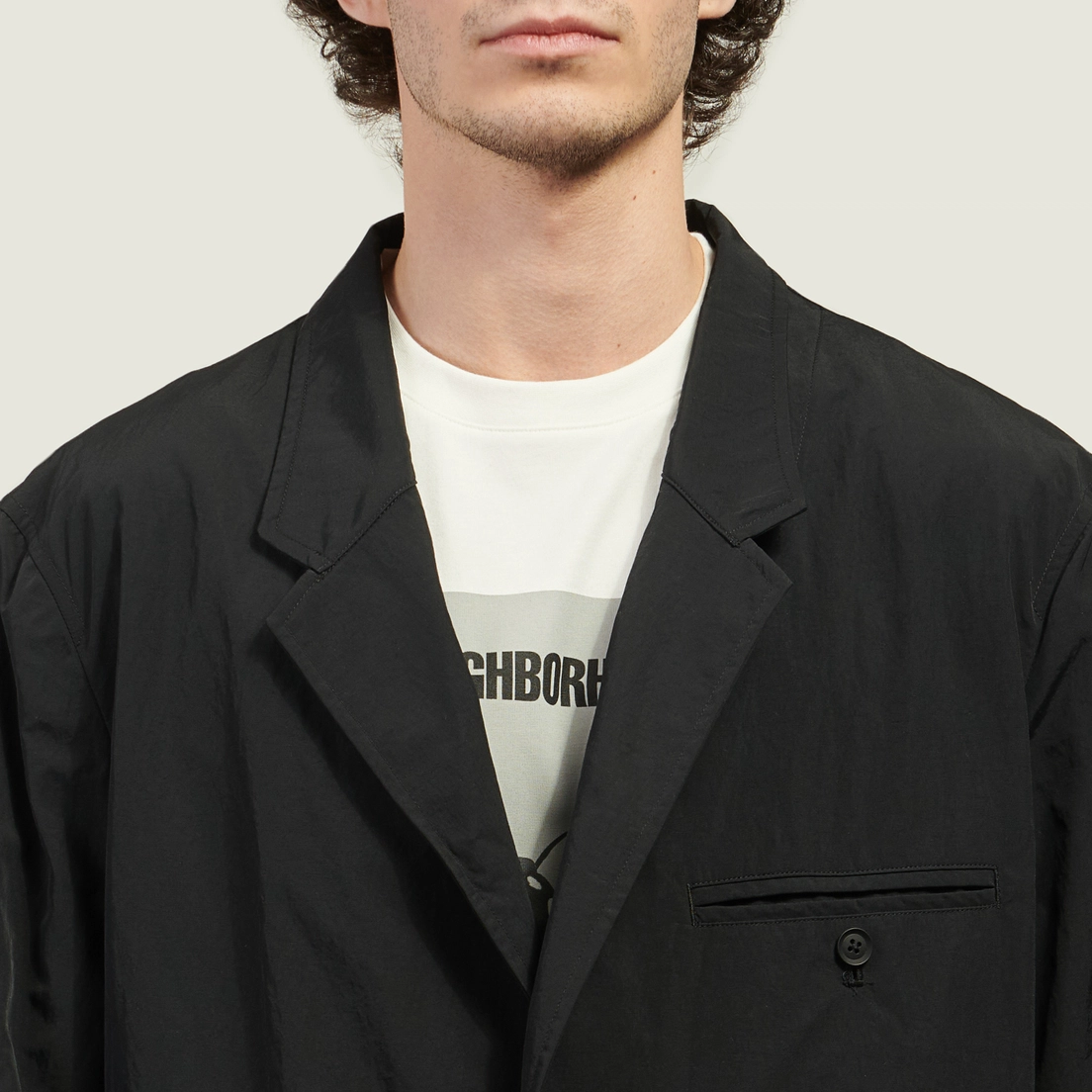 Y-3 Мужское пальто Nylon Blazer