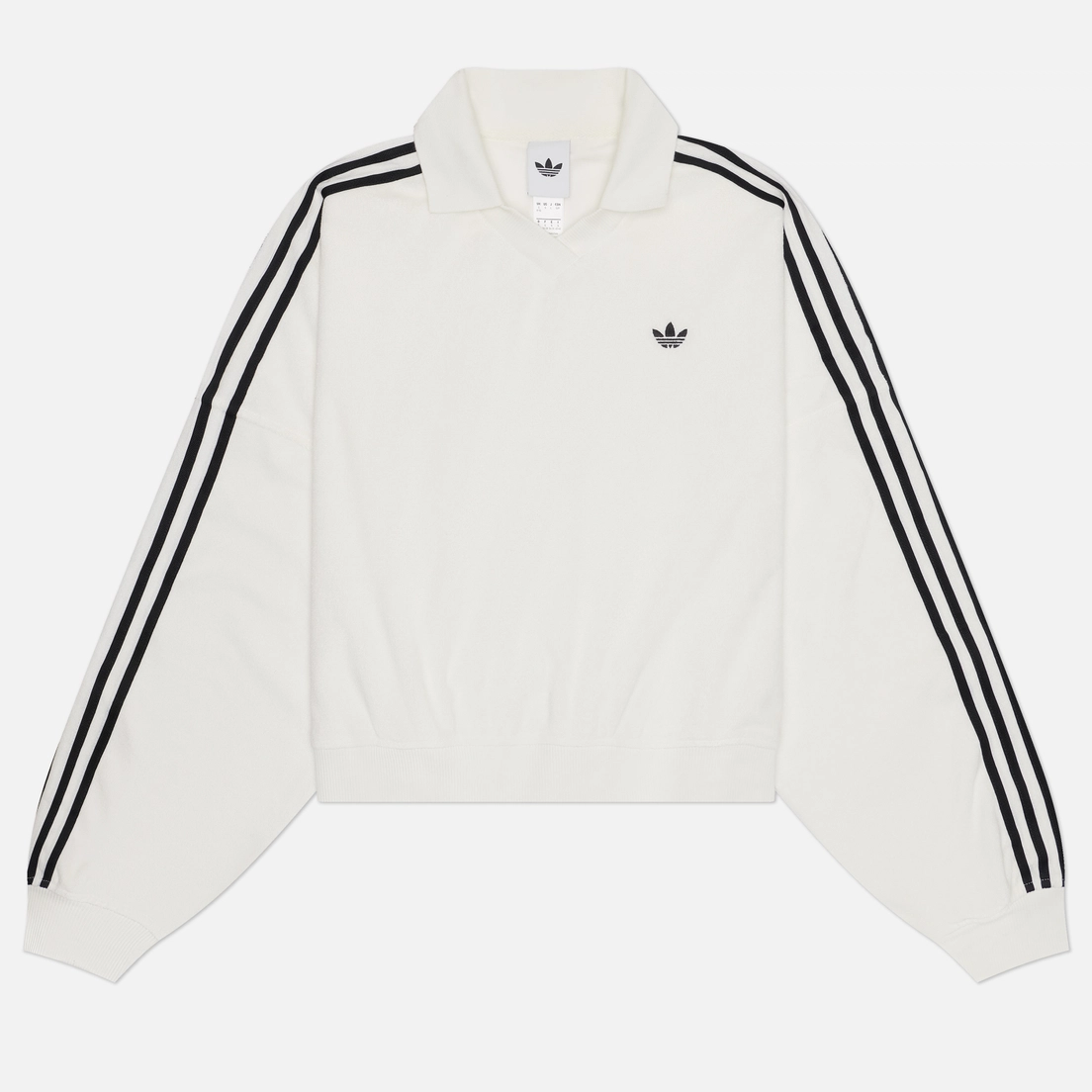 adidas Originals Женский лонгслив Terry Towel V-Neck