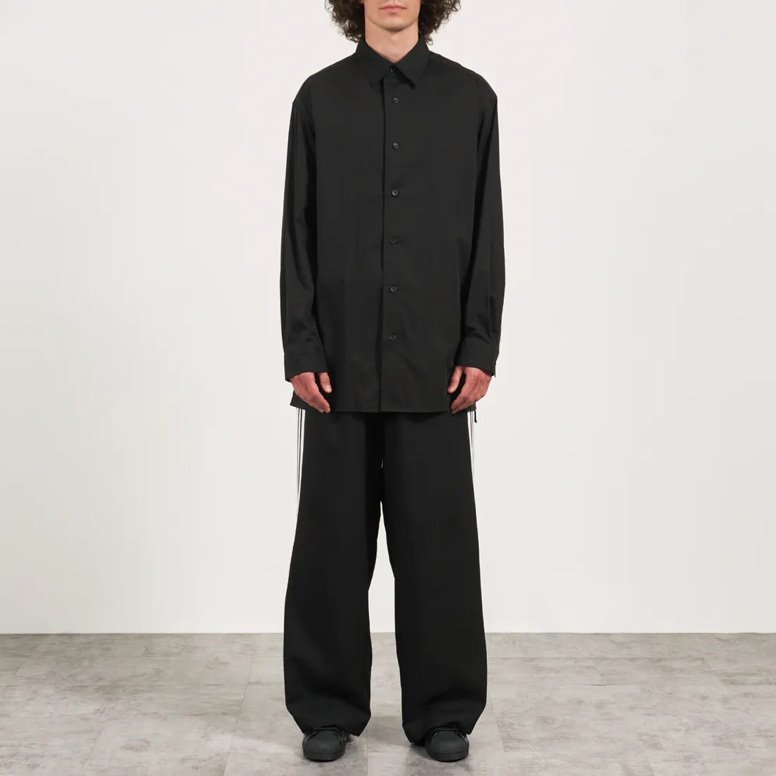 Y-3 Мужская рубашка Graphic Stacked Logo