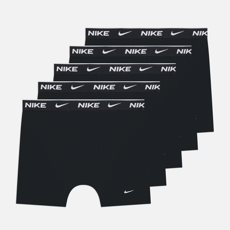 Комплект мужских трусов Nike Underwear Boxer Brief 5-Pack, цвет чёрный, размер M