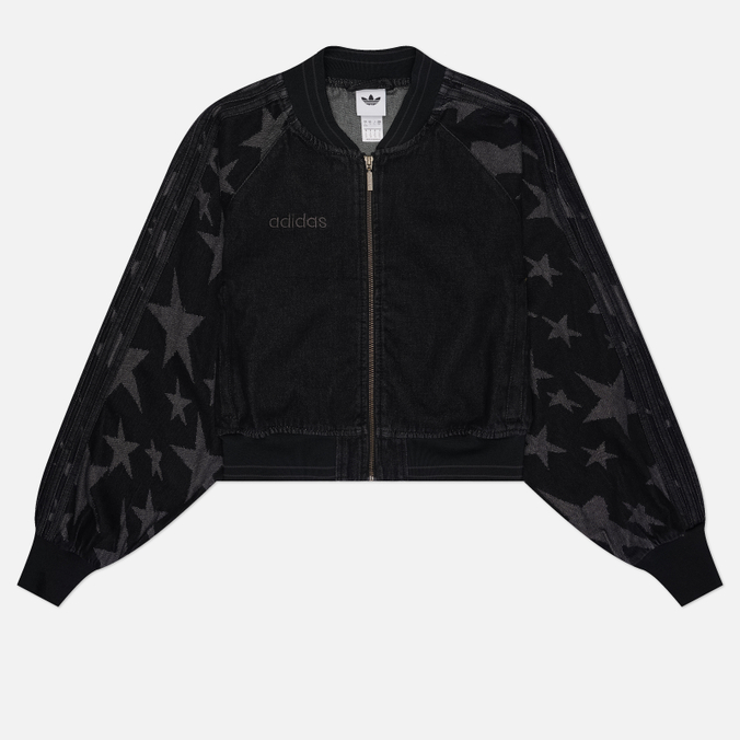 Женская куртка бомбер adidas SST Denim Graphic Varsity