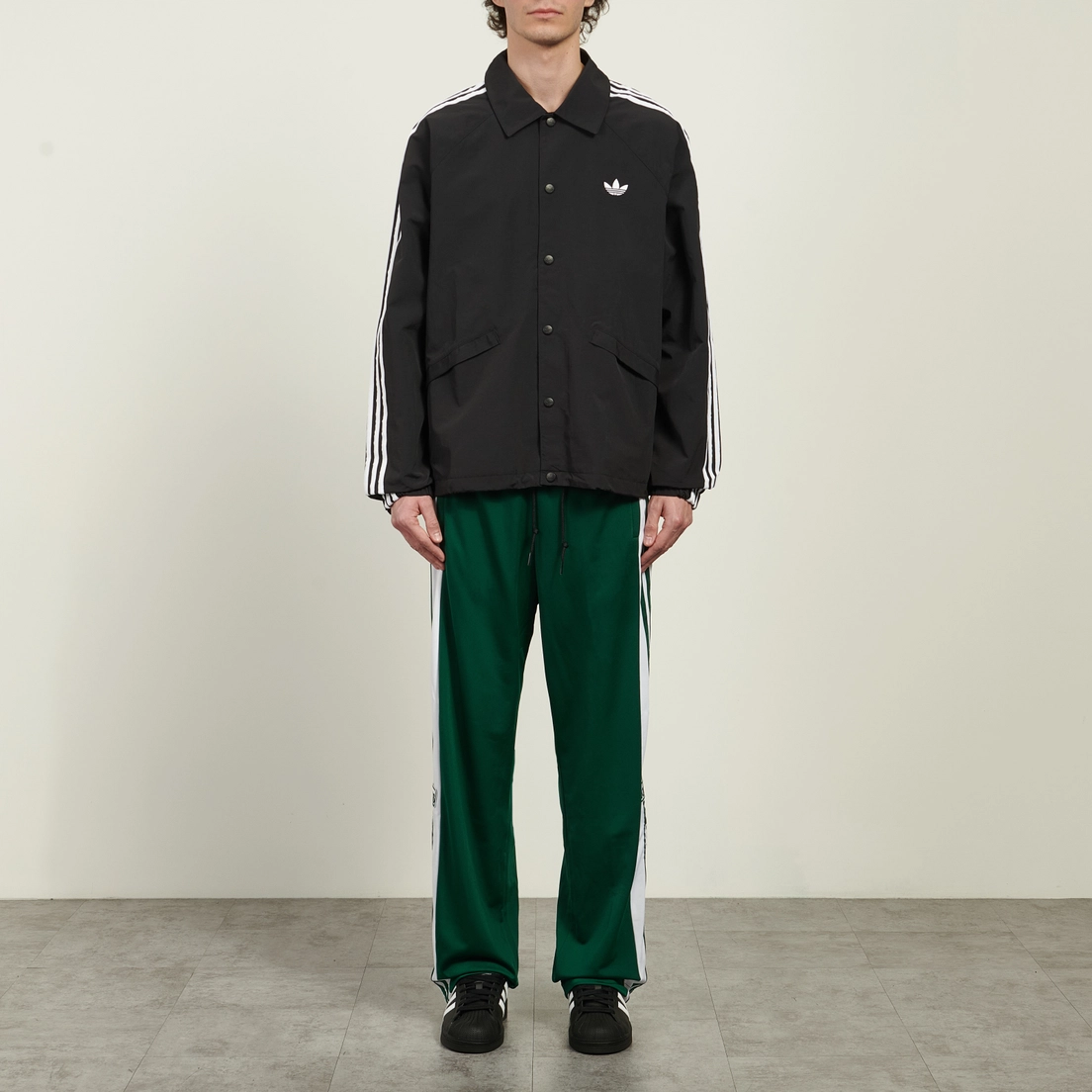 adidas Originals Мужская олимпийка Choach 3-Stripes