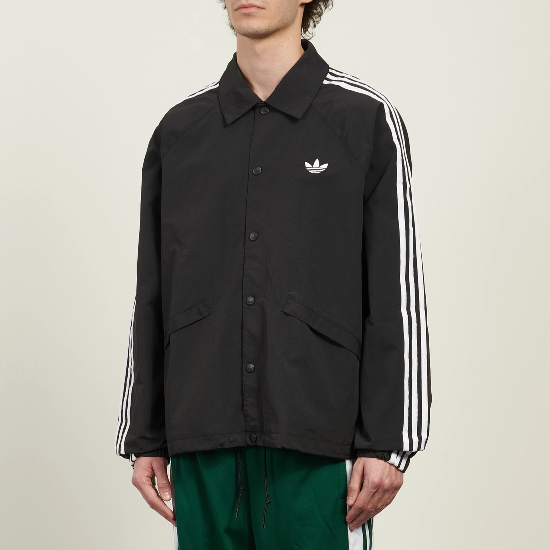 adidas Originals Мужская олимпийка Choach 3-Stripes