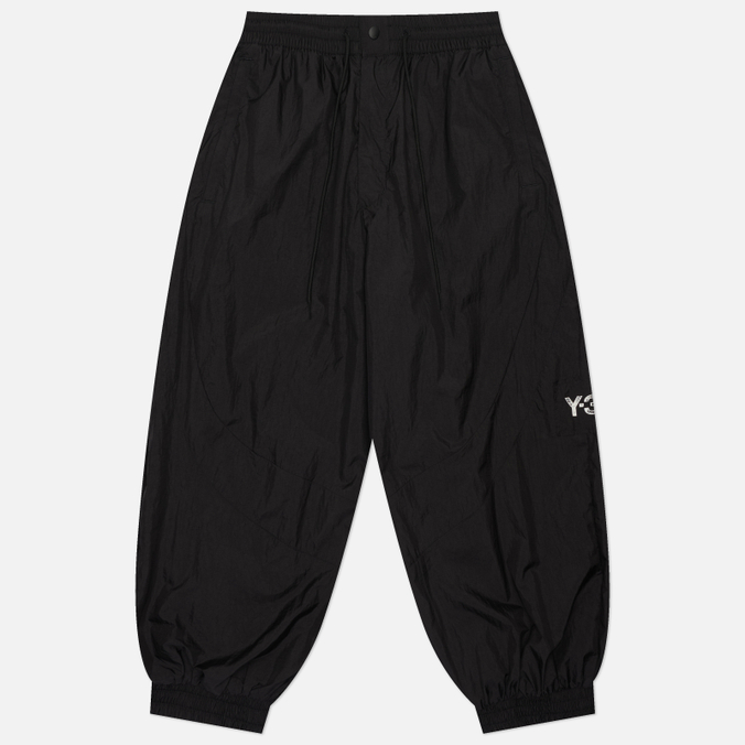 Мужские брюки Y-3 Raw Edge 3-Stripes Nylon Shell