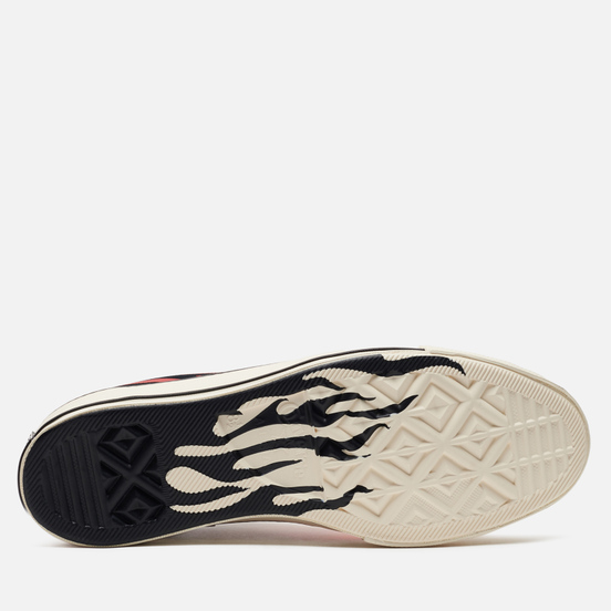 Кеды Converse Chuck 70 Black/Enamel Red/Egret
