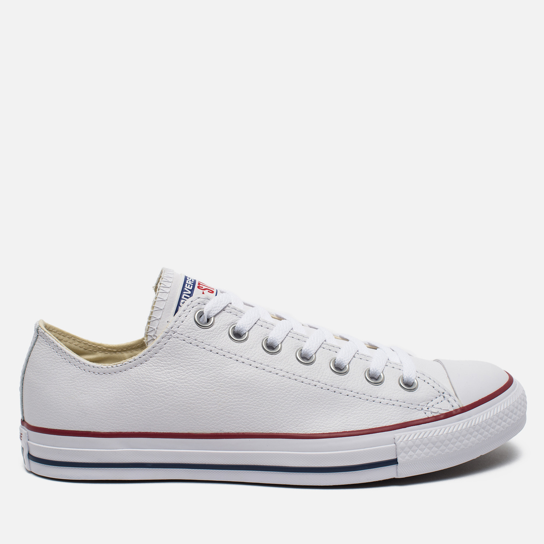 all star white low