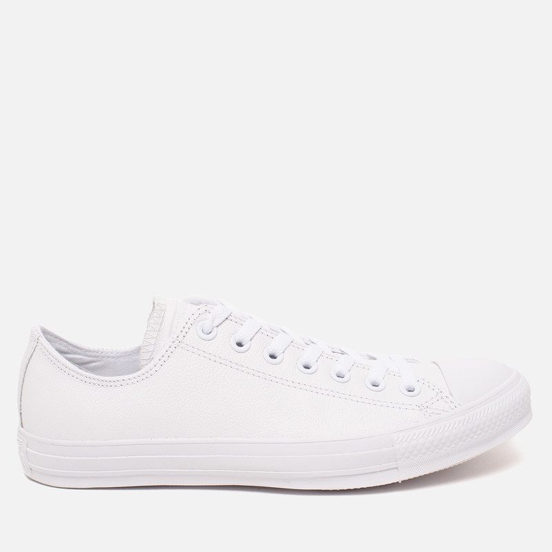 converse all star white leather
