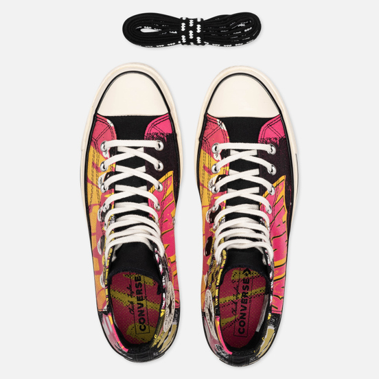 Мужские кеды Converse x Batman Chuck 70 High Black/Hot Pink/Egret