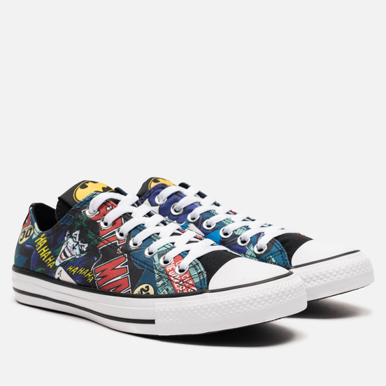 Мужские кеды Converse x Batman Chuck Taylor All Star Low White/Black/Multi