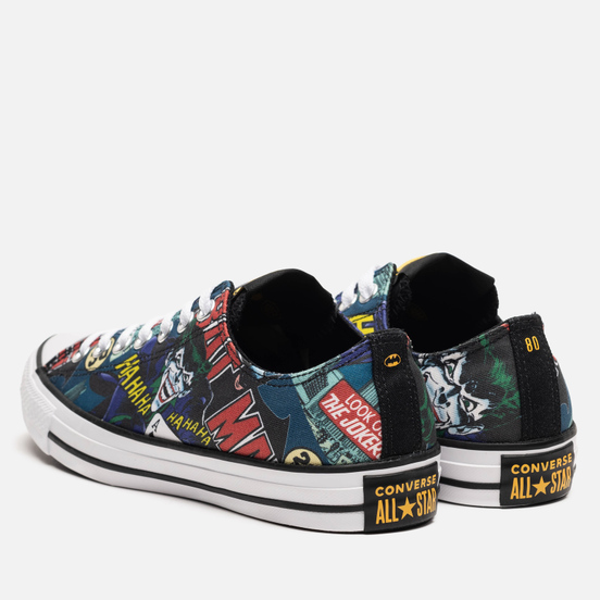 Мужские кеды Converse x Batman Chuck Taylor All Star Low White/Black/Multi