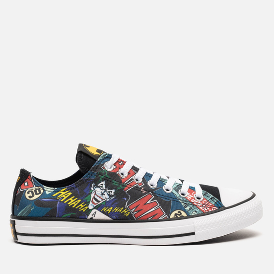 Мужские кеды Converse x Batman Chuck Taylor All Star Low White/Black/Multi