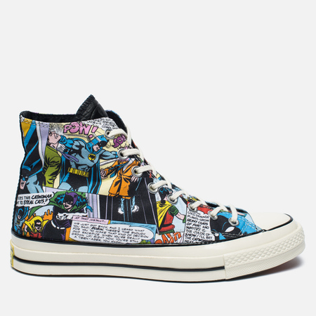 Мужские кеды Converse x DC Comics Chuck Taylor All Star '70 Batman Black Print/White